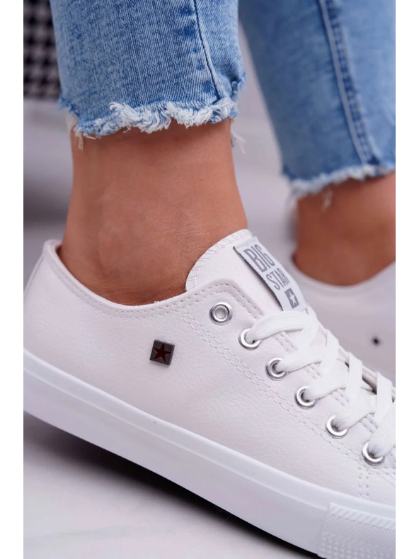 BIG STAR SHOES Női Big Star Classic edzőcipő - Fehér