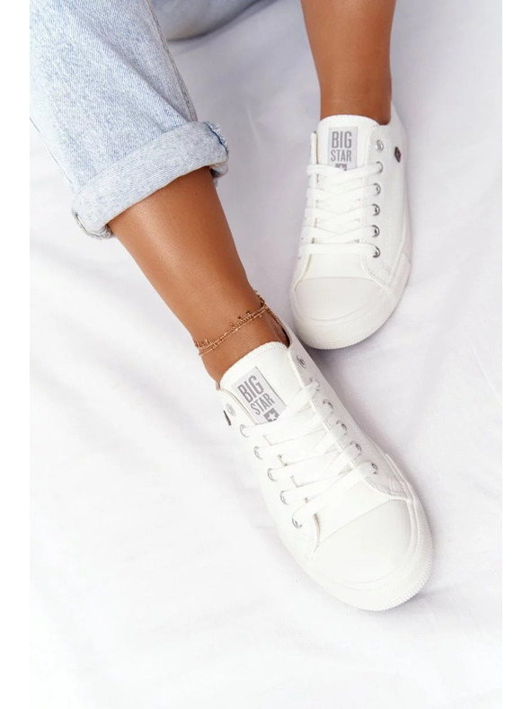 BIG STAR SHOES Női Big Star Classic edzőcipő - Fehér