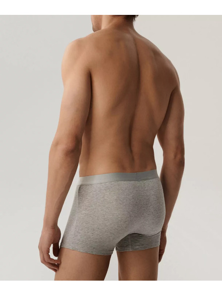 Atlantic 3-PACK szürke és fekete boxeralsó