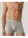 Atlantic 3-PACK szürke és fekete boxeralsó