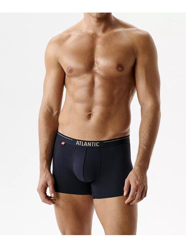 Atlantic 5-PACK fekete boxeralsó