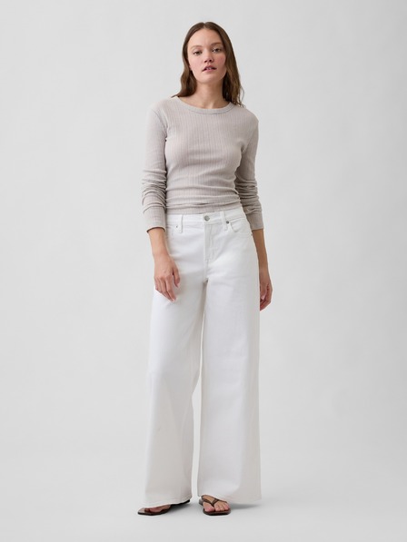 GAP Mid Rise wide-leg farmer GAP