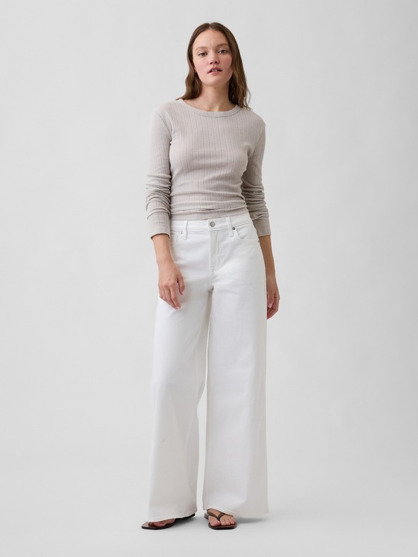 GAP Mid Rise wide-leg farmer GAP