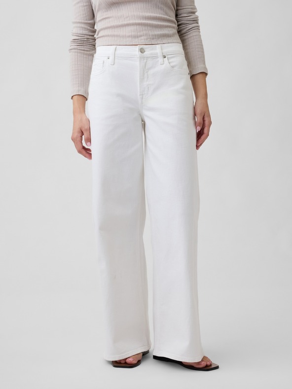 GAP Mid Rise wide-leg farmer GAP