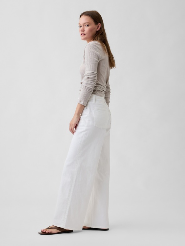GAP Mid Rise wide-leg farmer GAP