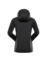 ALPINE PRO ALPINE PRO ORESA fekete női gyorsan száradó hoodie cool dry technológiával