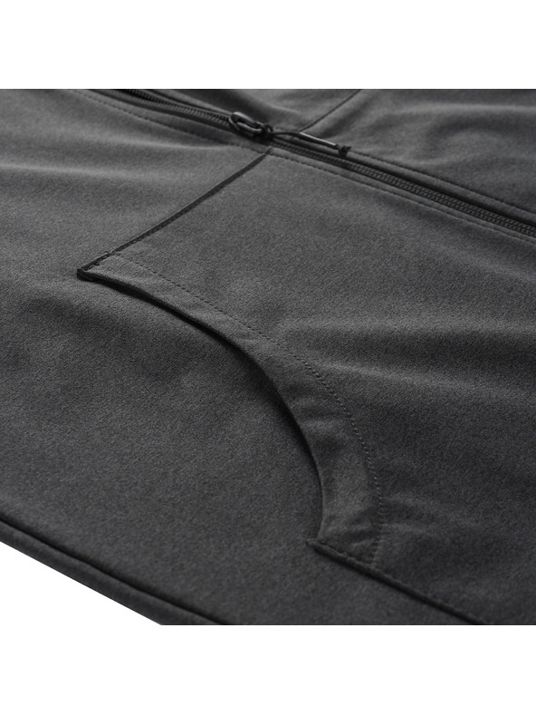 ALPINE PRO ALPINE PRO ORESA fekete női gyorsan száradó hoodie cool dry technológiával
