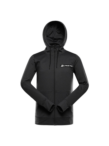 ALPINE PRO ALPINE PRO ORES fekete férfi gyorsan száradó hoodie