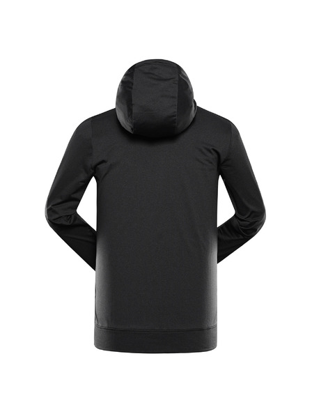 ALPINE PRO ALPINE PRO ORES fekete férfi gyorsan száradó hoodie