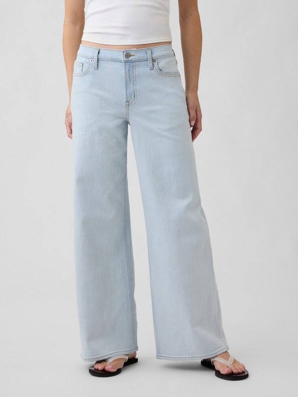 GAP Mid Rise wide-leg farmer GAP