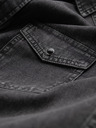 Ombre Clothing Fekete férfi farmer póló Ombre Ruházat