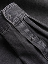 Ombre Clothing Fekete férfi farmer póló Ombre Ruházat