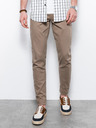 Ombre Clothing Bézs férfi chino nadrág Ombre ruházat P1059