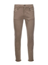 Ombre Clothing Bézs férfi chino nadrág Ombre ruházat P1059