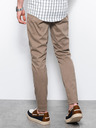Ombre Clothing Bézs férfi chino nadrág Ombre ruházat P1059