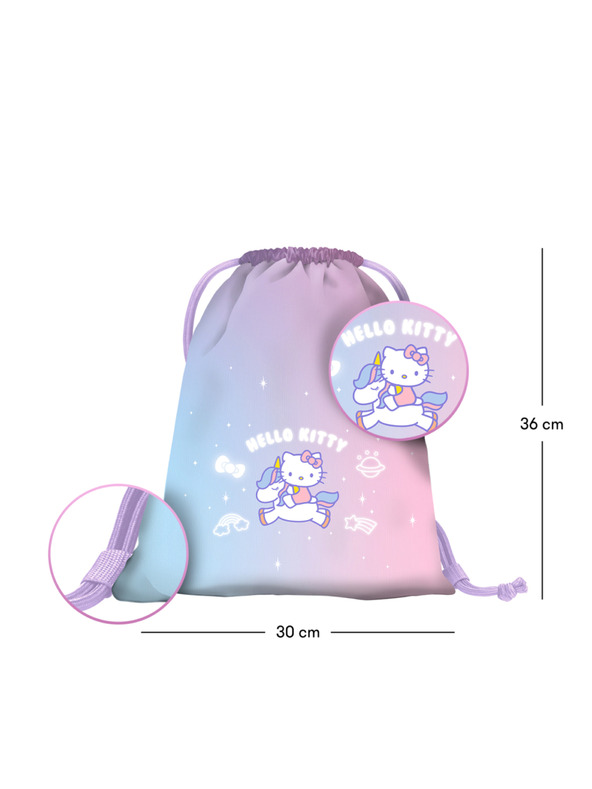 BAAGL  BAAGL Óvodai hátizsák Hello Kitty Unicorn GRS