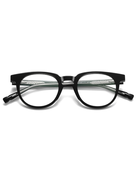 VEYREY VeyRey nerds acetát napszemüveg Phuffy fekete keret tiszta lencsék
