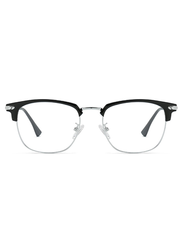 VEYREY VeyRey nerd napszemüveg Gruvunk ezüst keret tiszta lencse