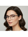 VEYREY VeyRey nerd napszemüveg Binfy fekete keret tiszta lencse