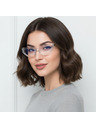 VEYREY VeyRey női cat-eye női kékfény szűrő szemüveg Sprimack átlátszó keret tiszta lencse