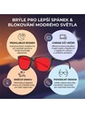 VEYREY VeyRey szögletes napszemüveg Quinite fekete keret piros lencse