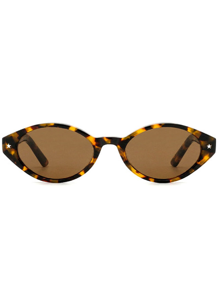 VEYREY VeyRey női cat-eye acetát polarizált napszemüveg Aest leopárd keret barna lencse