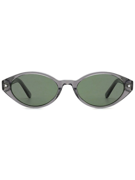 VEYREY VeyRey női cat-eye acetát polarizált napszemüveg Aest átlátszó keret zöld lencse