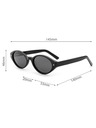 VEYREY VeyRey női cat-eye acetát polarizált napszemüveg Aest barna keret sárga lencse