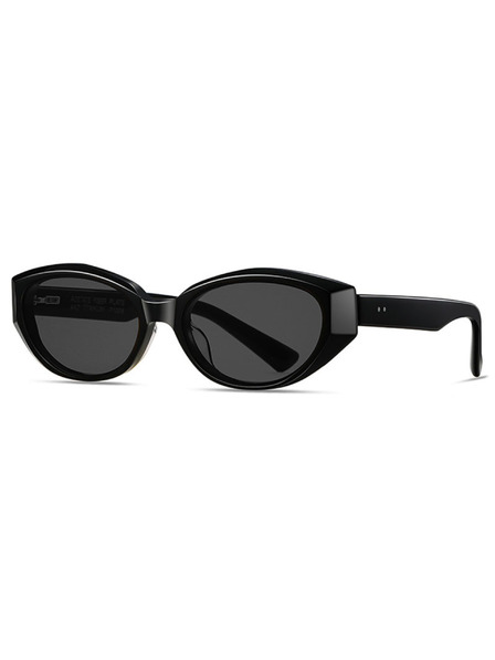 VEYREY VeyRey női cat-eye acetát napszemüveg Sublepp fekete keret fekete lencse