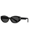 VEYREY VeyRey női cat-eye acetát napszemüveg Sublepp fekete keret fekete lencse