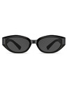 VEYREY VeyRey női cat-eye acetát napszemüveg Sublepp fekete keret fekete lencse