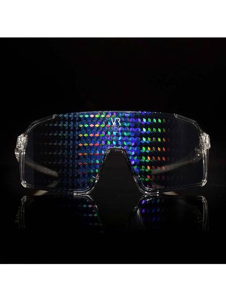 VEYREY VeyRey sport napszemüveg Ogharod (hologram Diamond) átlátszó keret többszínű lencsék