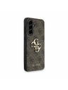 Guess Guess PU 4G Metal Logo Hátlap Samsung Galaxy A56 számára Brown