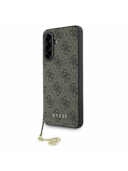 Guess Guess 4G Charm Hátlap Samsung Galaxy A56 számára Brown