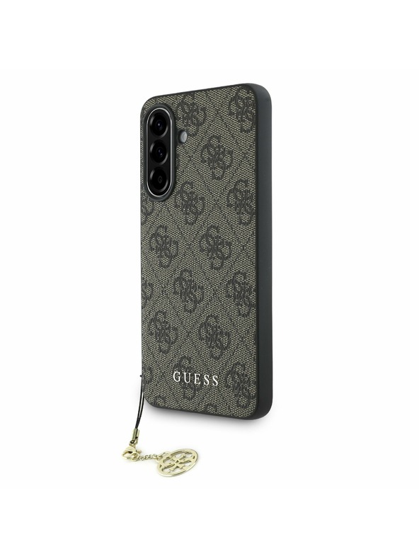 Guess Guess 4G Charm Hátlap Samsung Galaxy A56 számára Brown