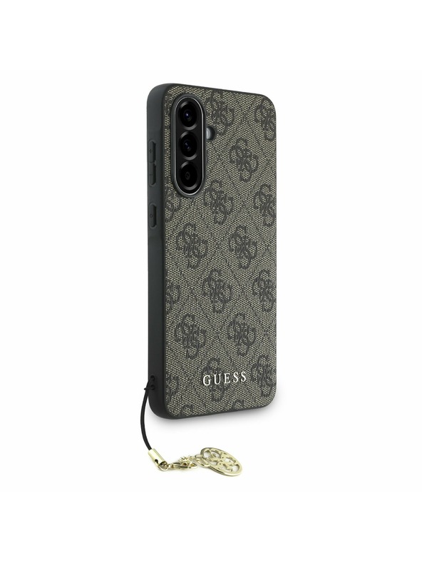 Guess Guess 4G Charm Hátlap Samsung Galaxy A56 számára Brown