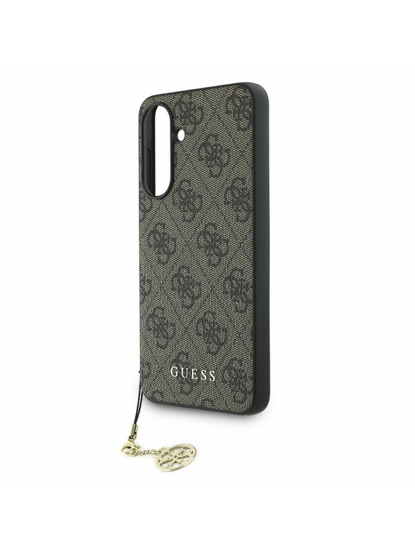 Guess Guess 4G Charm Hátlap Samsung Galaxy A56 számára Brown