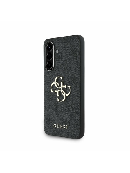 Guess Guess PU 4G Metal Logo Hátlap Samsung Galaxy A56 számára Grey