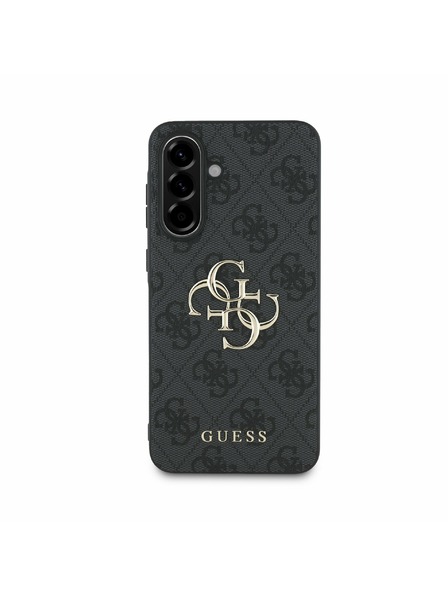 Guess Guess PU 4G Metal Logo Hátlap Samsung Galaxy A56 számára Grey