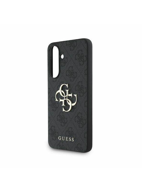 Guess Guess PU 4G Metal Logo Hátlap Samsung Galaxy A56 számára Grey