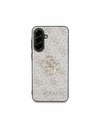 Guess Guess PU 4G Metal Logo Hátlap Samsung Galaxy A56 számára Pink