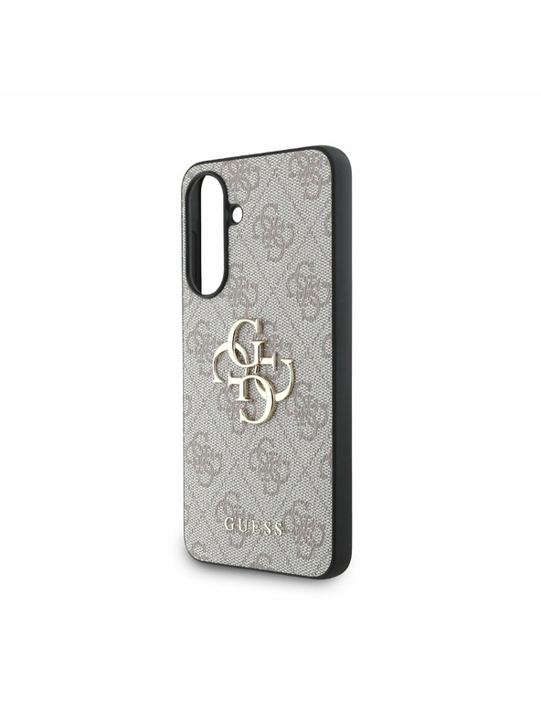 Guess Guess PU 4G Metal Logo Hátlap Samsung Galaxy A56 számára Pink