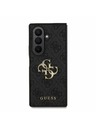 Guess Guess PU 4G Metal Logo Hátlap Samsung Galaxy Z Fold 7 számára Grey