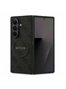 Guess Guess PU Leather 4G Colored Ring Magnetic Hátlap Samsung Galaxy Z Fold 7 számára Black