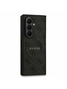 Guess Guess PU Leather 4G Colored Ring Magnetic Hátlap Samsung Galaxy Z Fold 7 számára Black