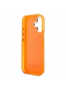 Guess Guess IML 4G Script Metal Logo Hátsó Tok iPhone 17-hez Orange