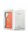 Guess Guess IML 4G Script Metal Logo Hátsó Tok iPhone 17-hez Orange
