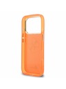 Guess Guess IML 4G Script Metal Logo Hátsó Tok iPhone 17 Pro Max-hoz Orange