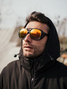 VEYREY Fekete sport polarizált napszemüveg VeyRey Fearless
