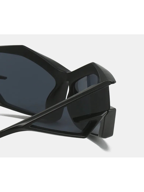 VEYREY VeyRey Unisex futurisztikus Calictor napszemüveg fekete univerzális